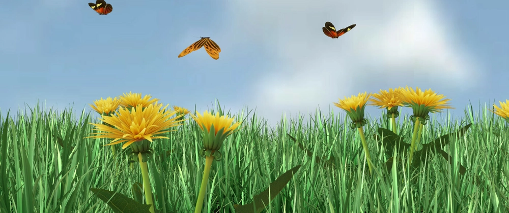 Efficient WebGL vegetation rendering